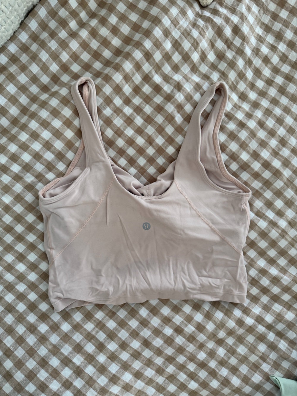 lululemon blush pink align tank - Picture 2 of 3